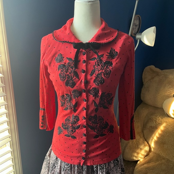 Sold! Wheels and Dollbaby Dita cardigan - Picture 4 of 9
